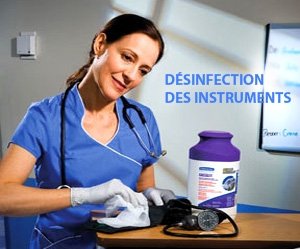 Lingettes désinfectantes Asept wipes Instruments de désinfection