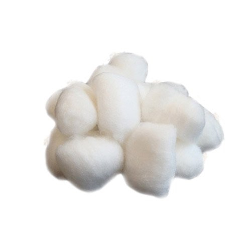 Sachet de boules en coton - 30 g - Blanc
