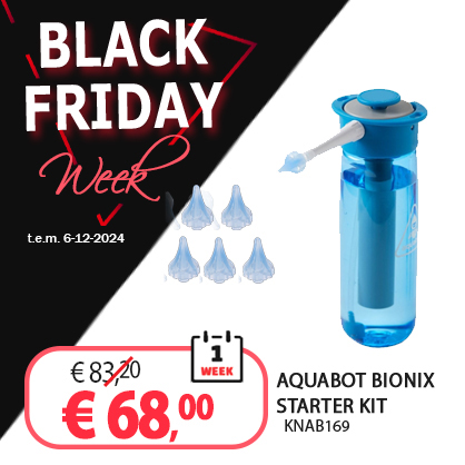  Aquabot Bionix starter kit met 5 Otoclear disposable tips