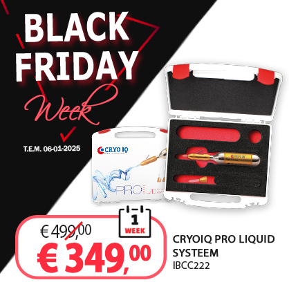  CryoIQ Pro Liquid systeem incl 2 verwisselbare tips